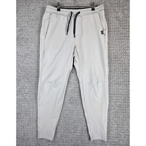 UNRL Mens Jogger Pants Tan Casual Athleisure Stretch Comfort Size Medium